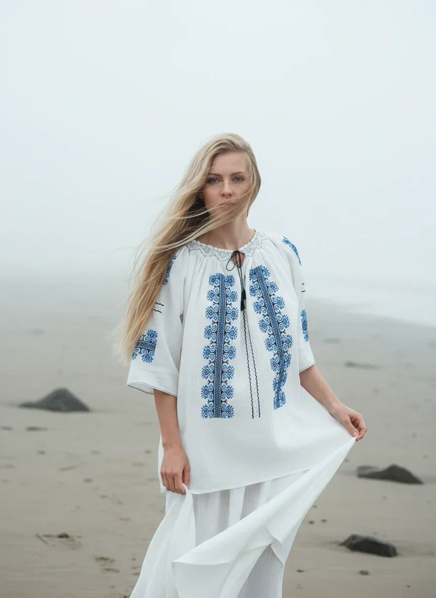 How to Style a Peasant blouse in in Modern Outfits: From Urban Casual to Elegance