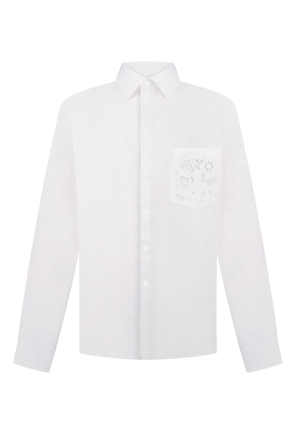 Men Tree Of Life Linen Shirt