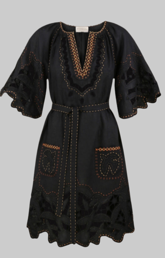 Flying Home Handcrafted mini Dress