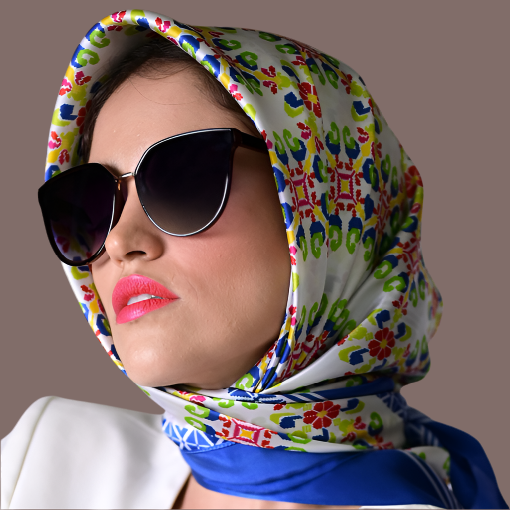 Eșarfa de mătase populară