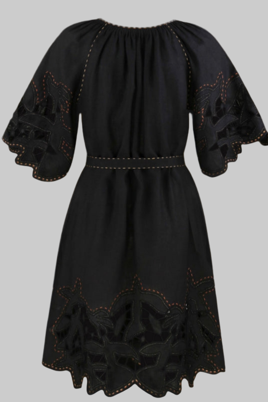 Flying Home Handcrafted mini Dress