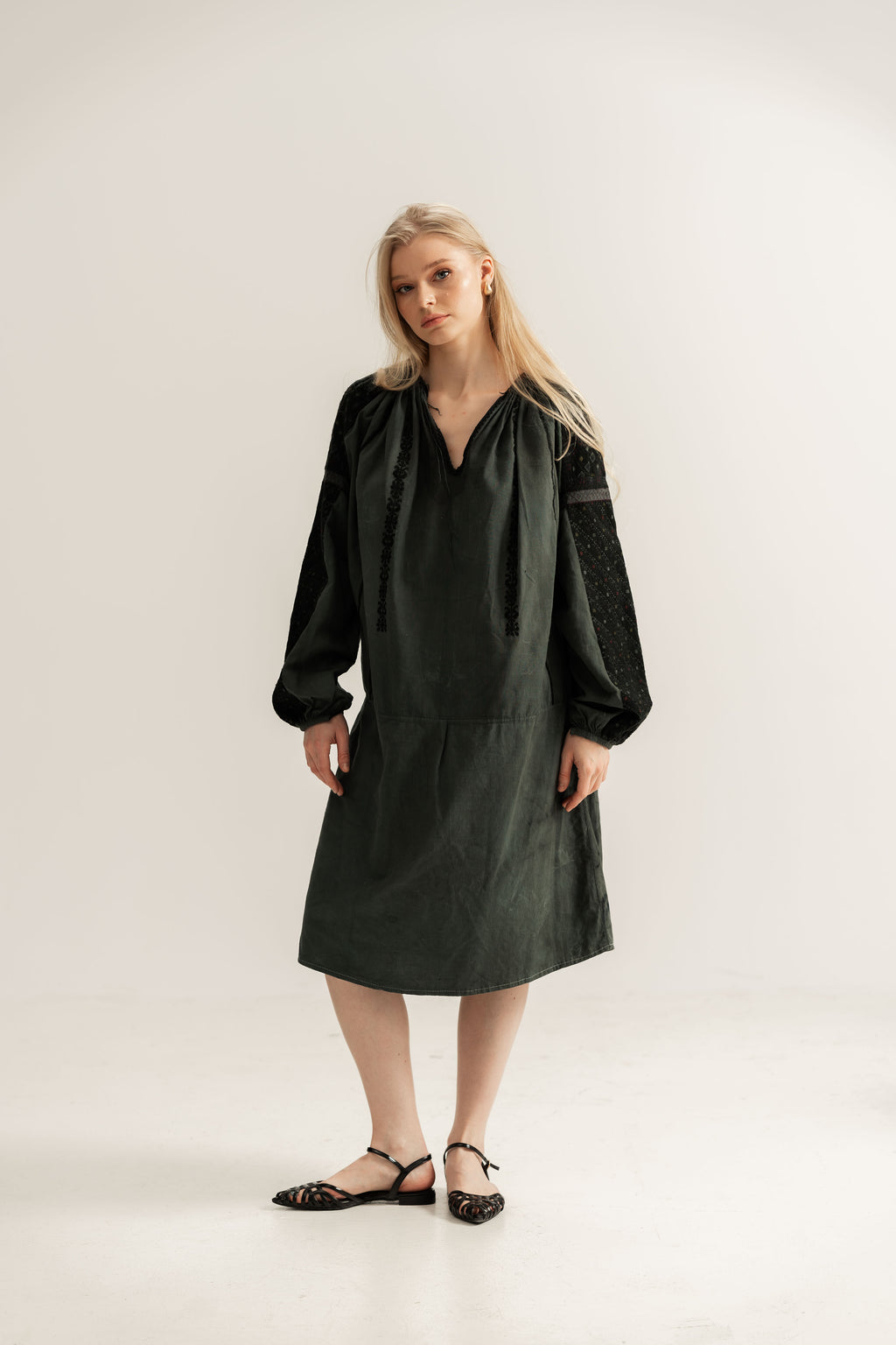 Upcycled Romanian Vintage Dress