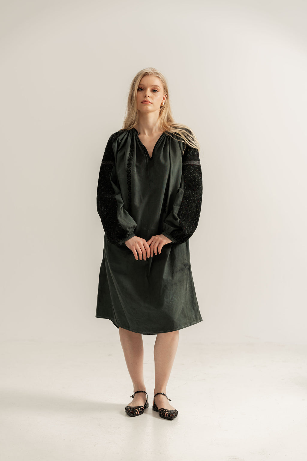 Upcycled Romanian Vintage Dress