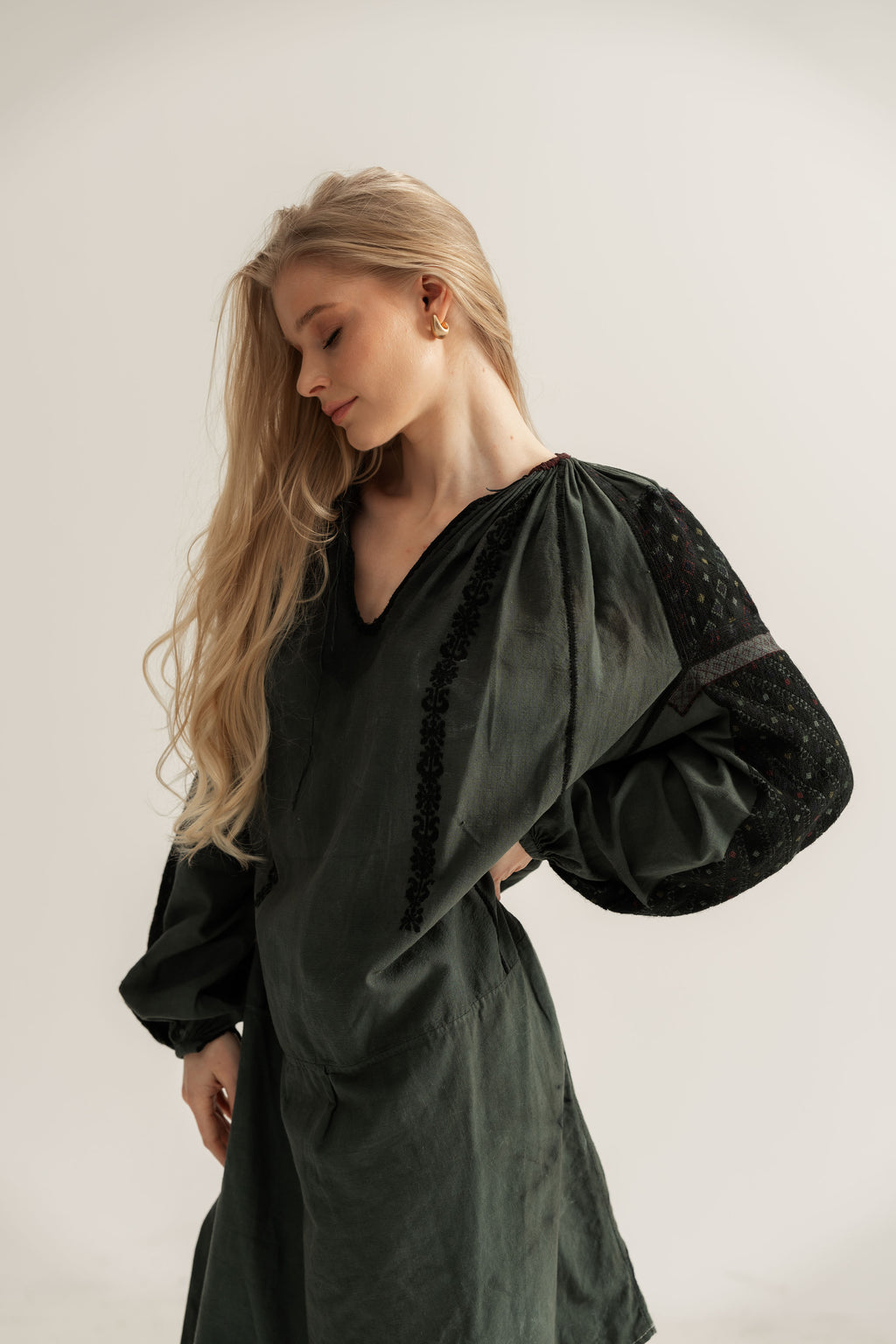 Upcycled Romanian Vintage Dress