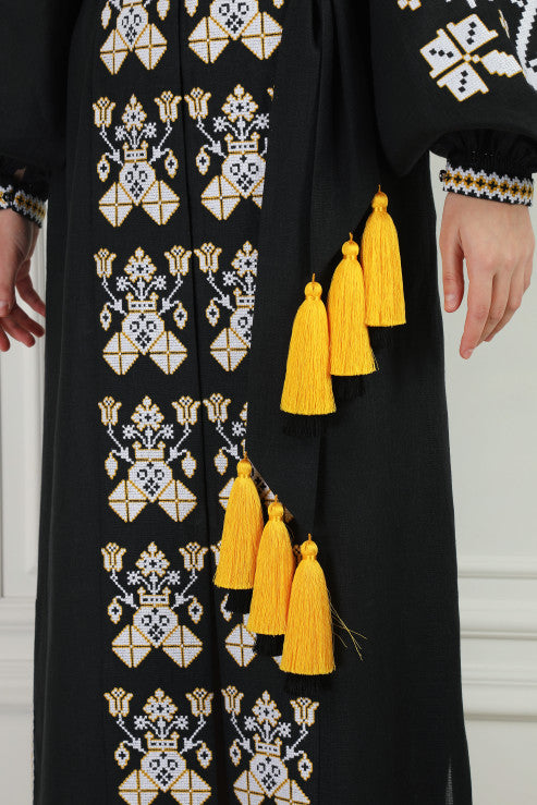 Kimono brodat Floarea Deșertului