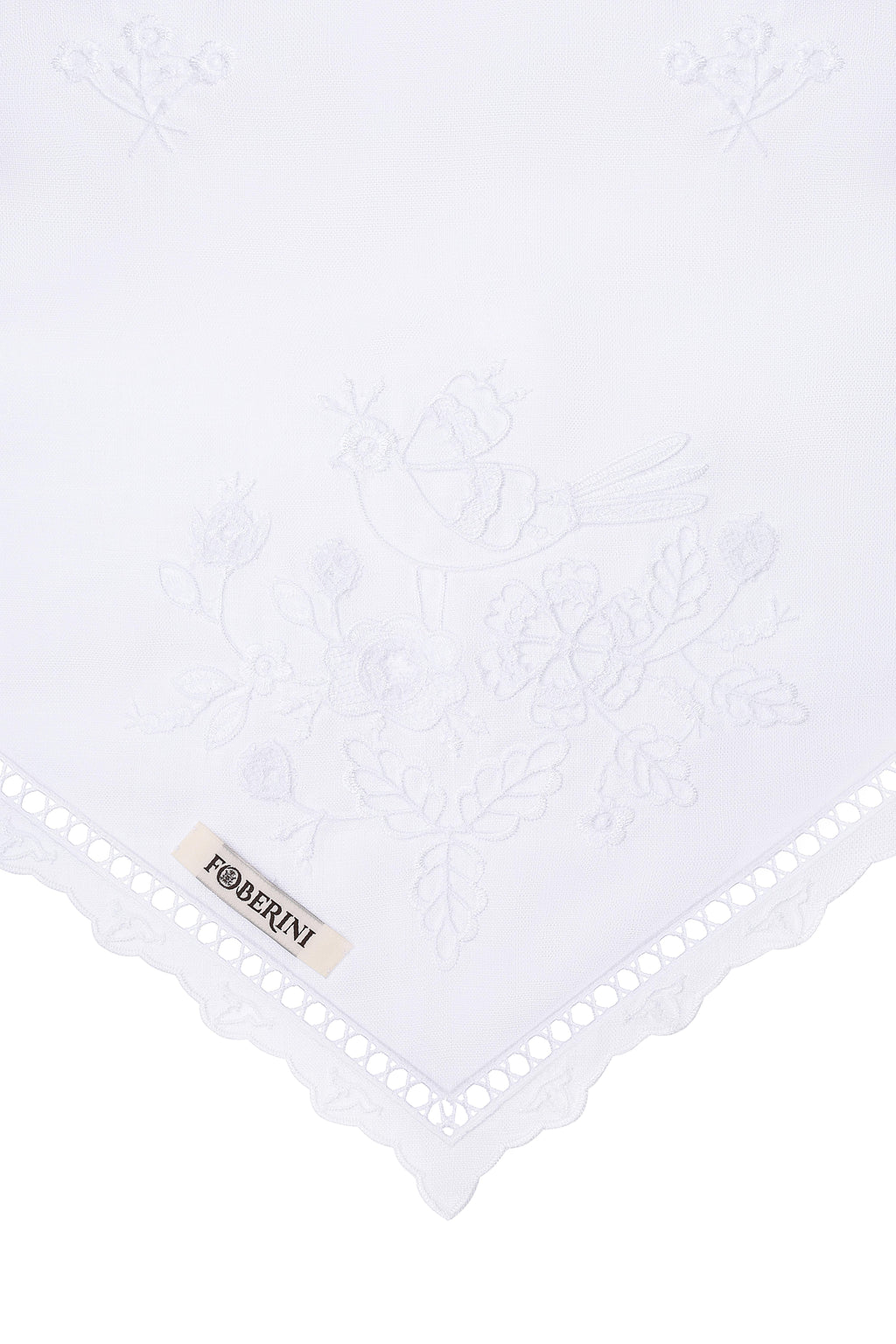 Foberini white kerchief