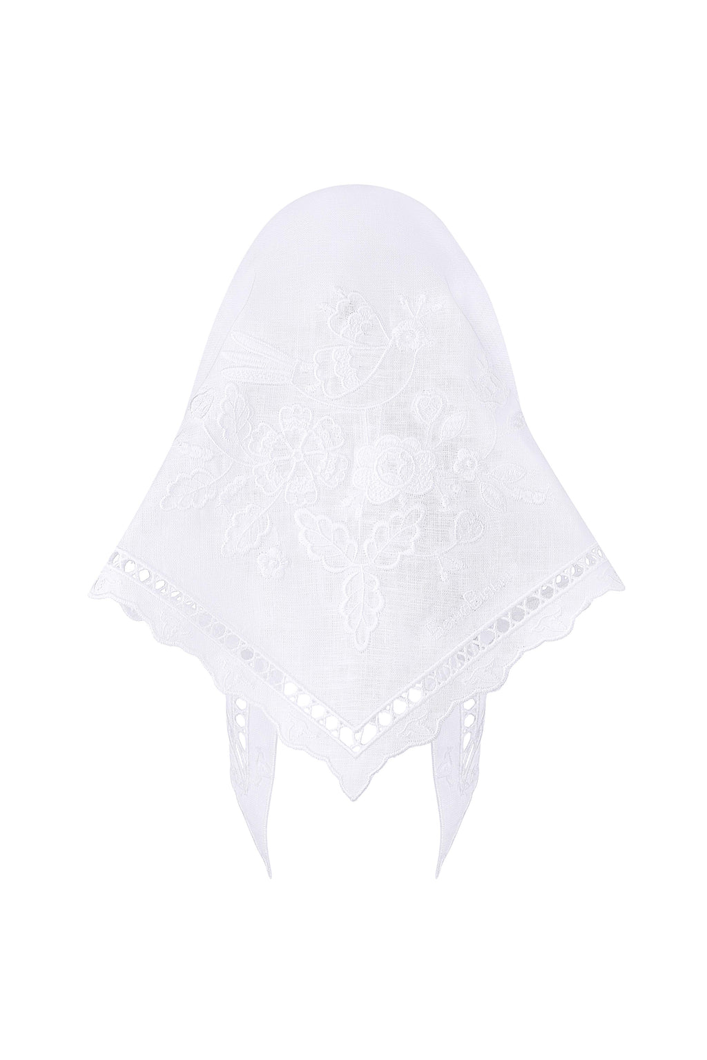 Foberini white kerchief