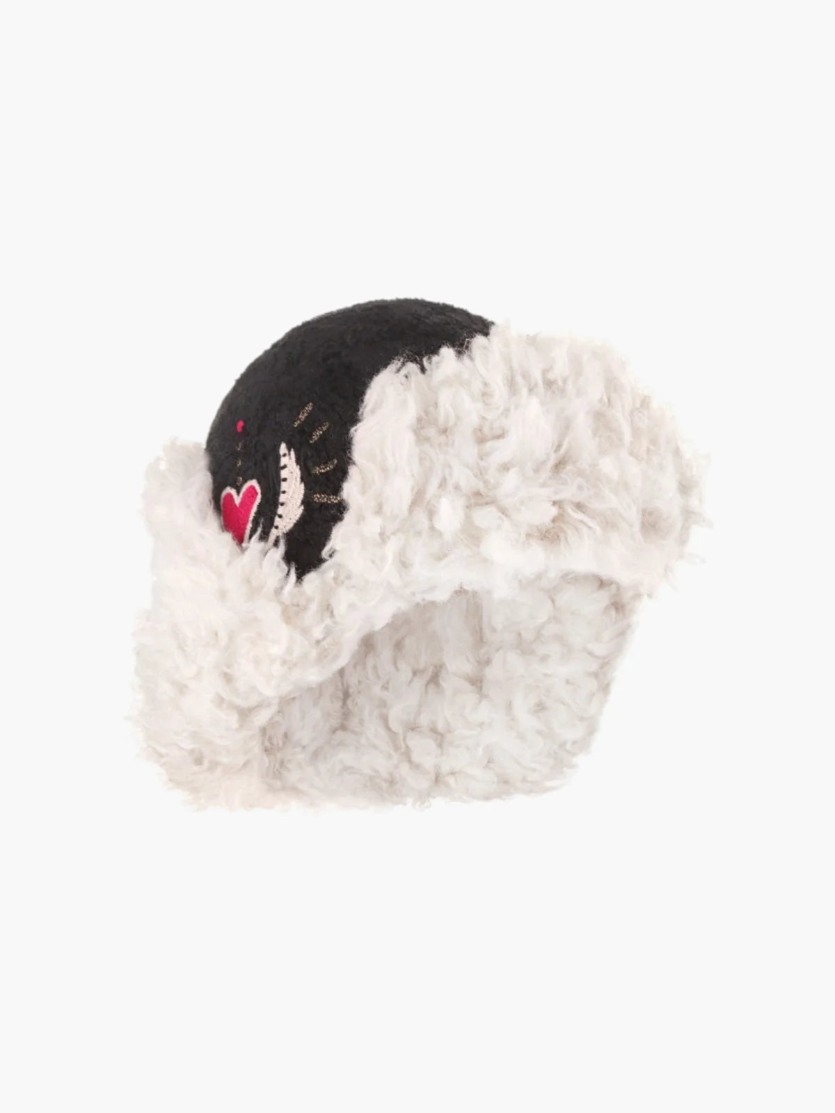 Snowfall Ushanka Winter Hat in Black