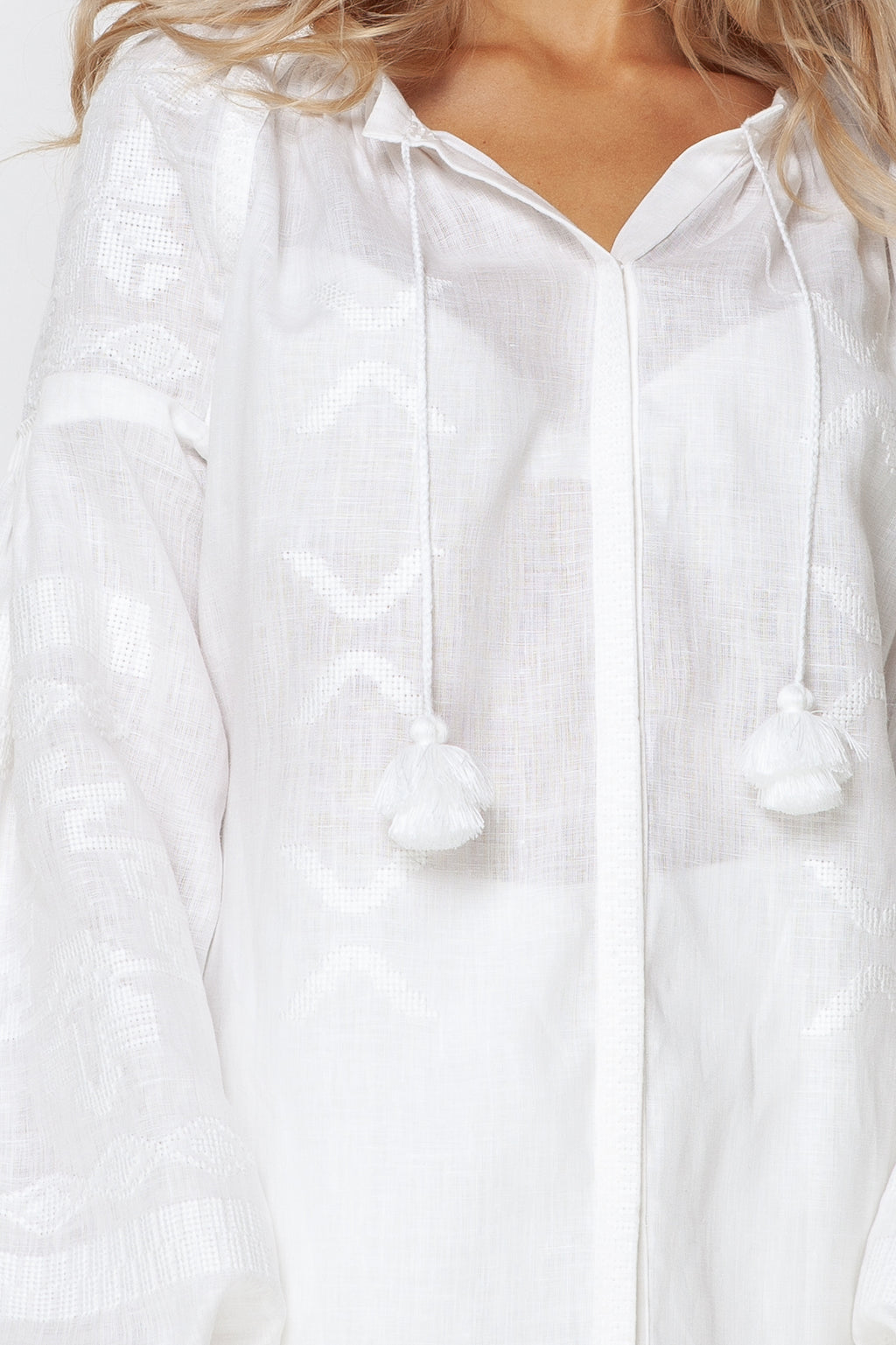 Bluză brodată Tina