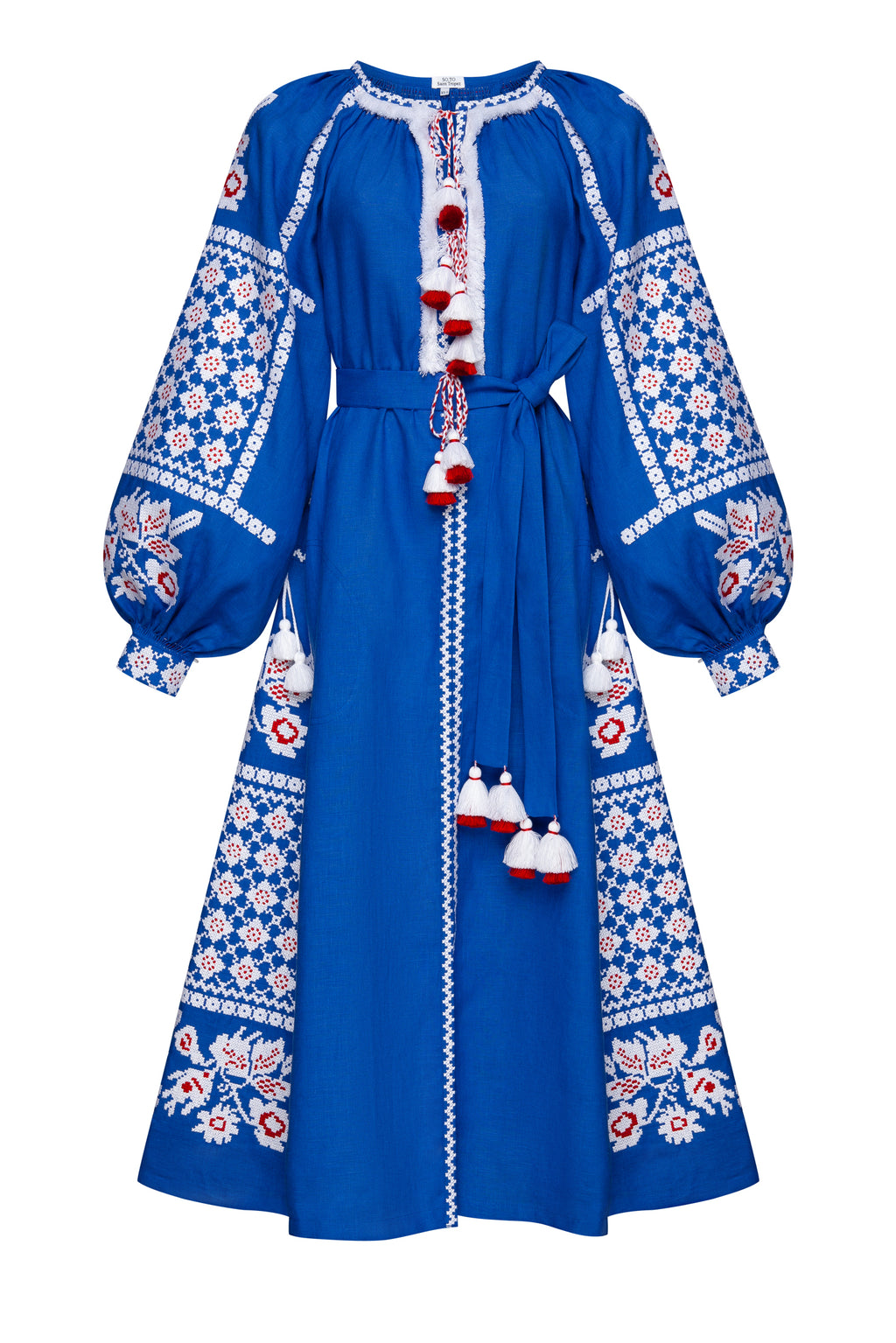 Rochie albastră populară