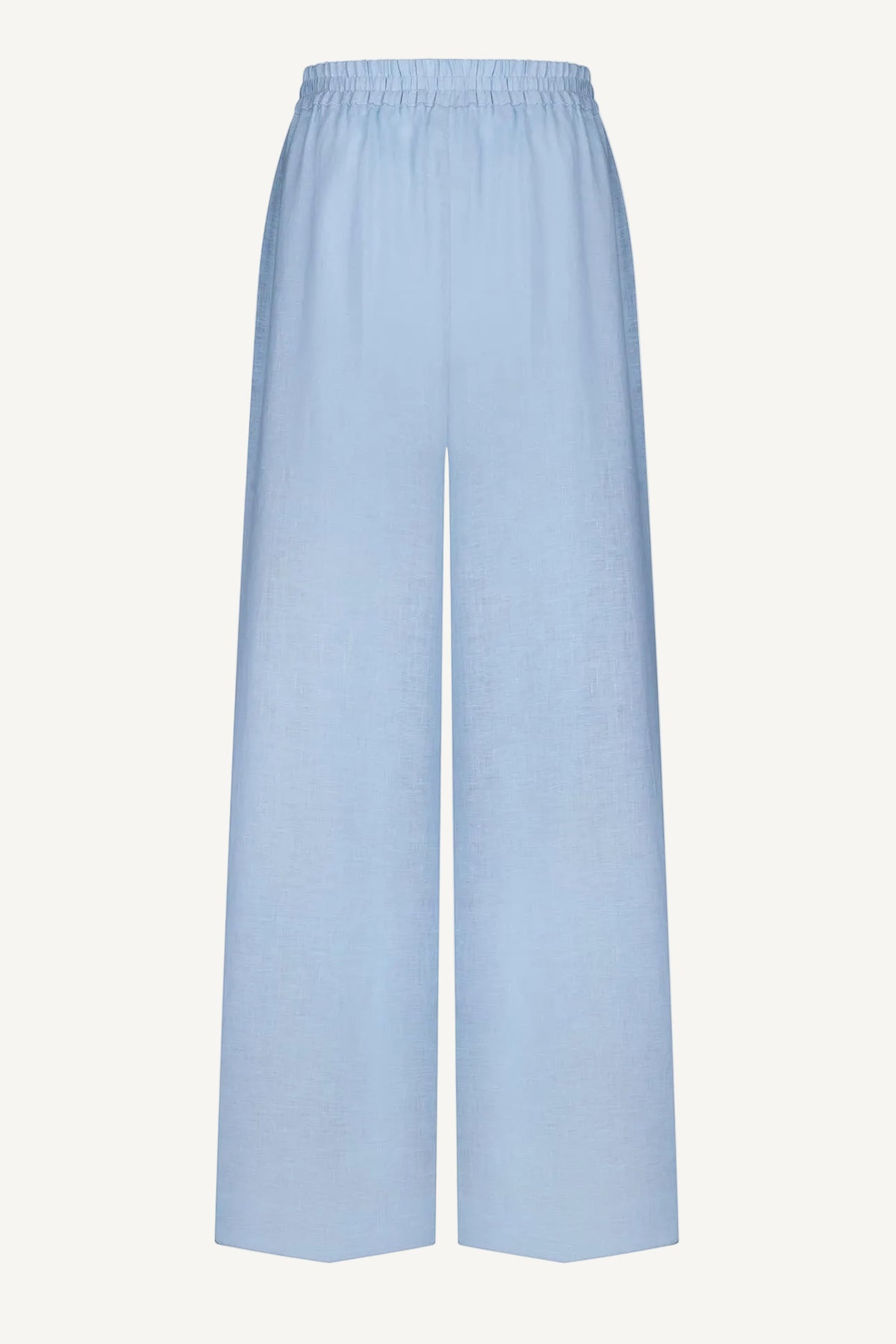 linen baby blue premium trousers
