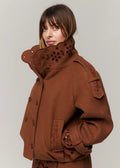 Kurze Wolljacke Desert Bloom 