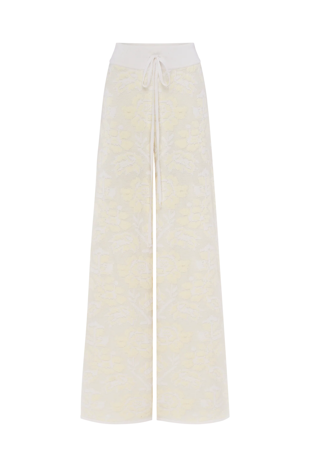 Pantaloni in Lana Merino & Cashmere 'Pale Rose'