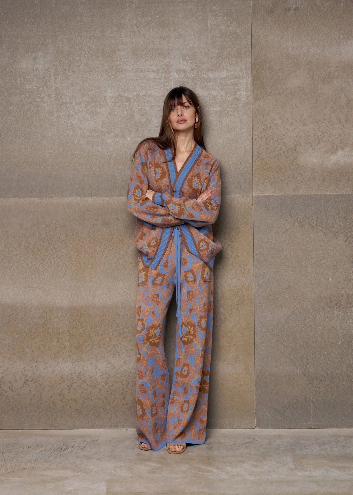 Jaquard Wool  'Mirage Bloom' Set