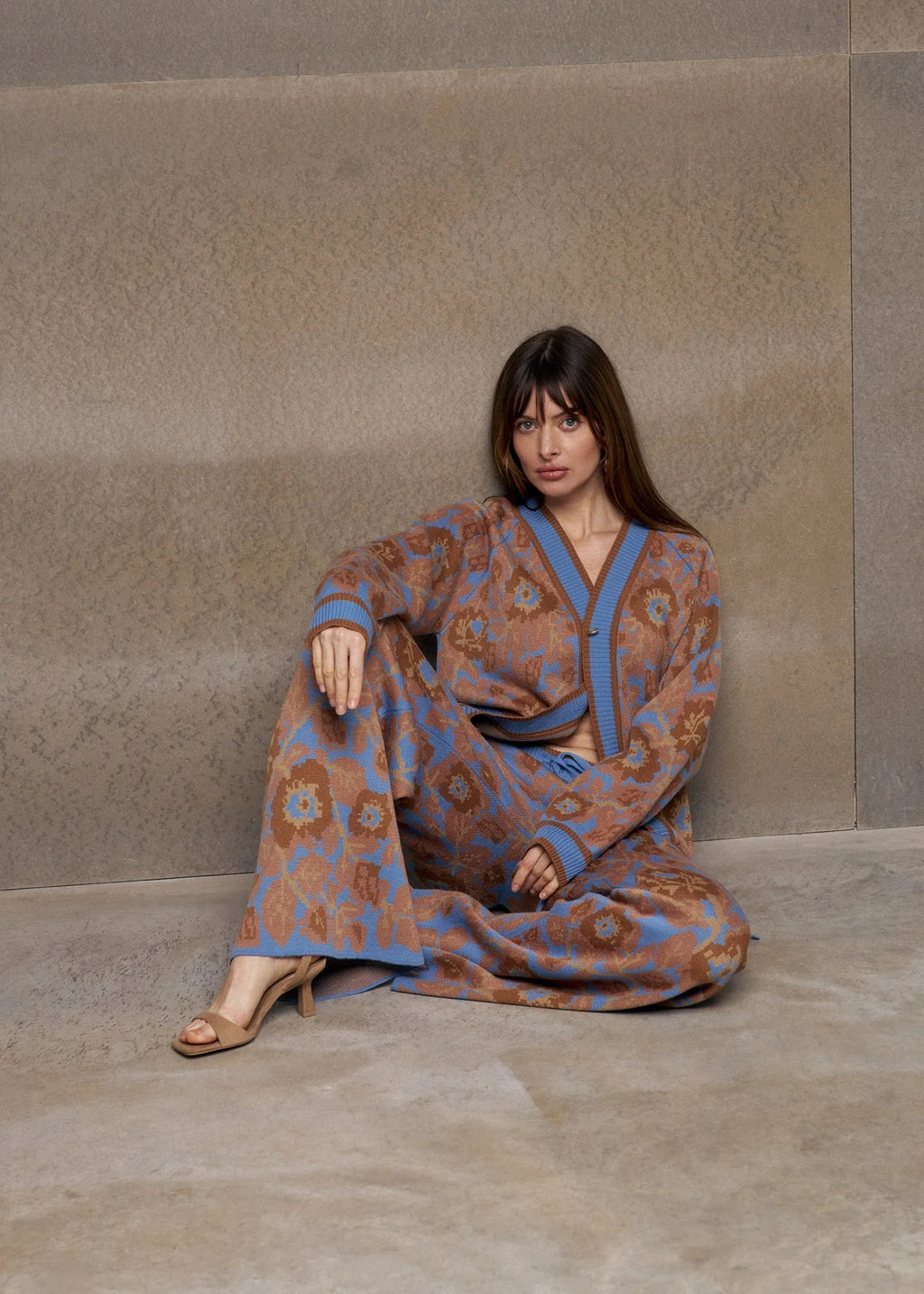 Jaquard Wool  'Mirage Bloom' Set