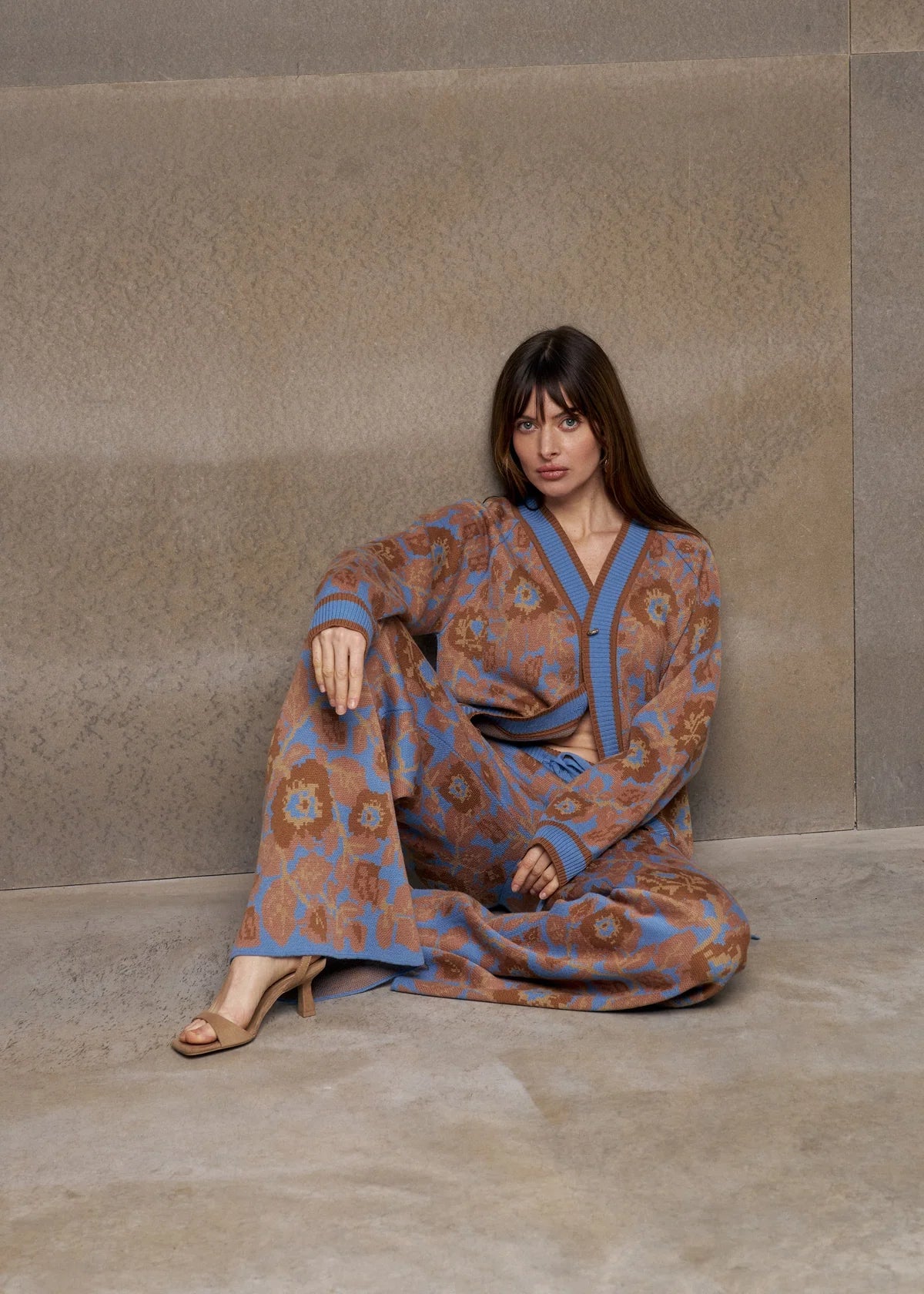 Jaquard Wool  'Mirage Bloom' Set