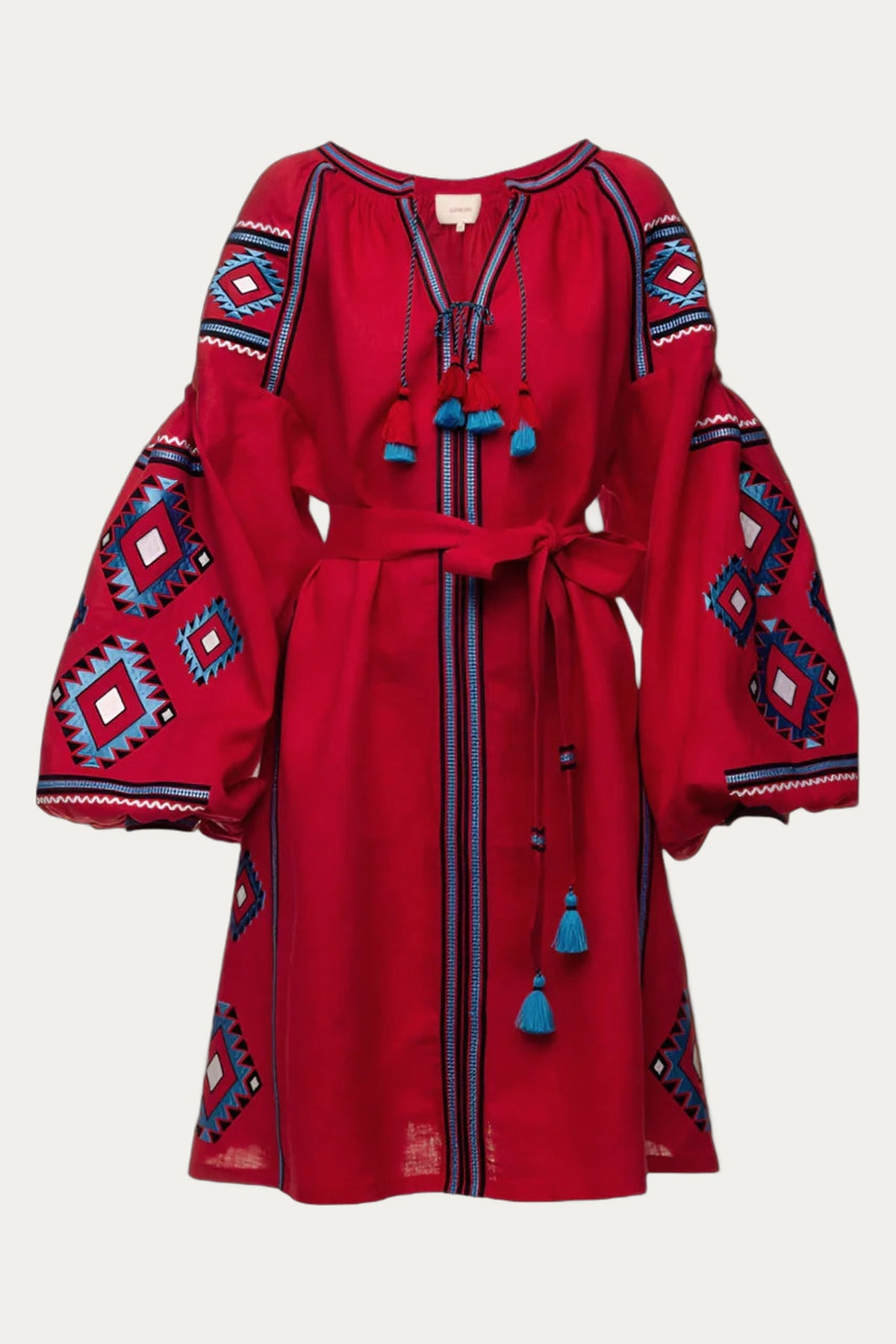 Aztec mini caftan dress by My Sleeping Gypsy