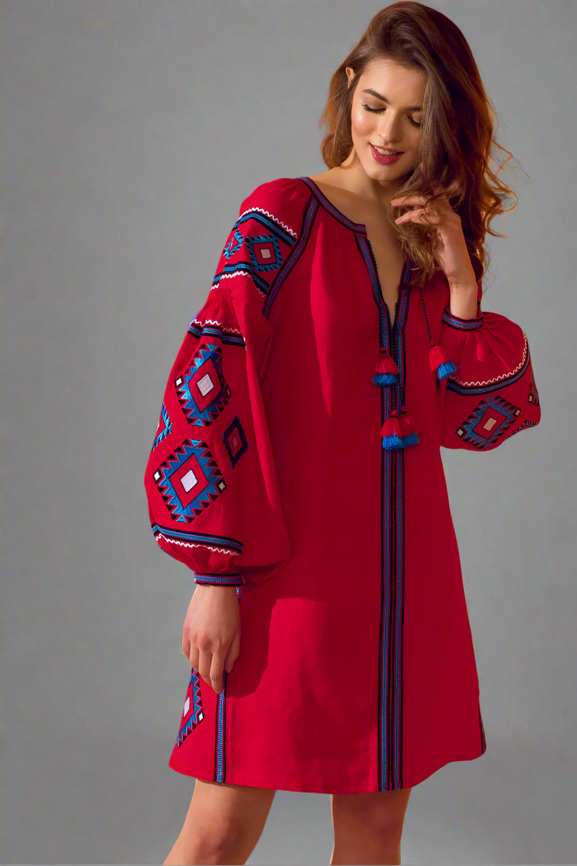 Rochie mini Aztec