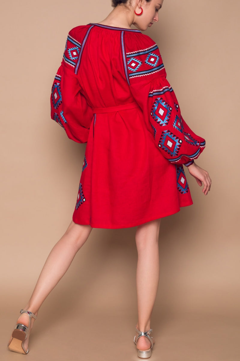 Rochie mini Aztec