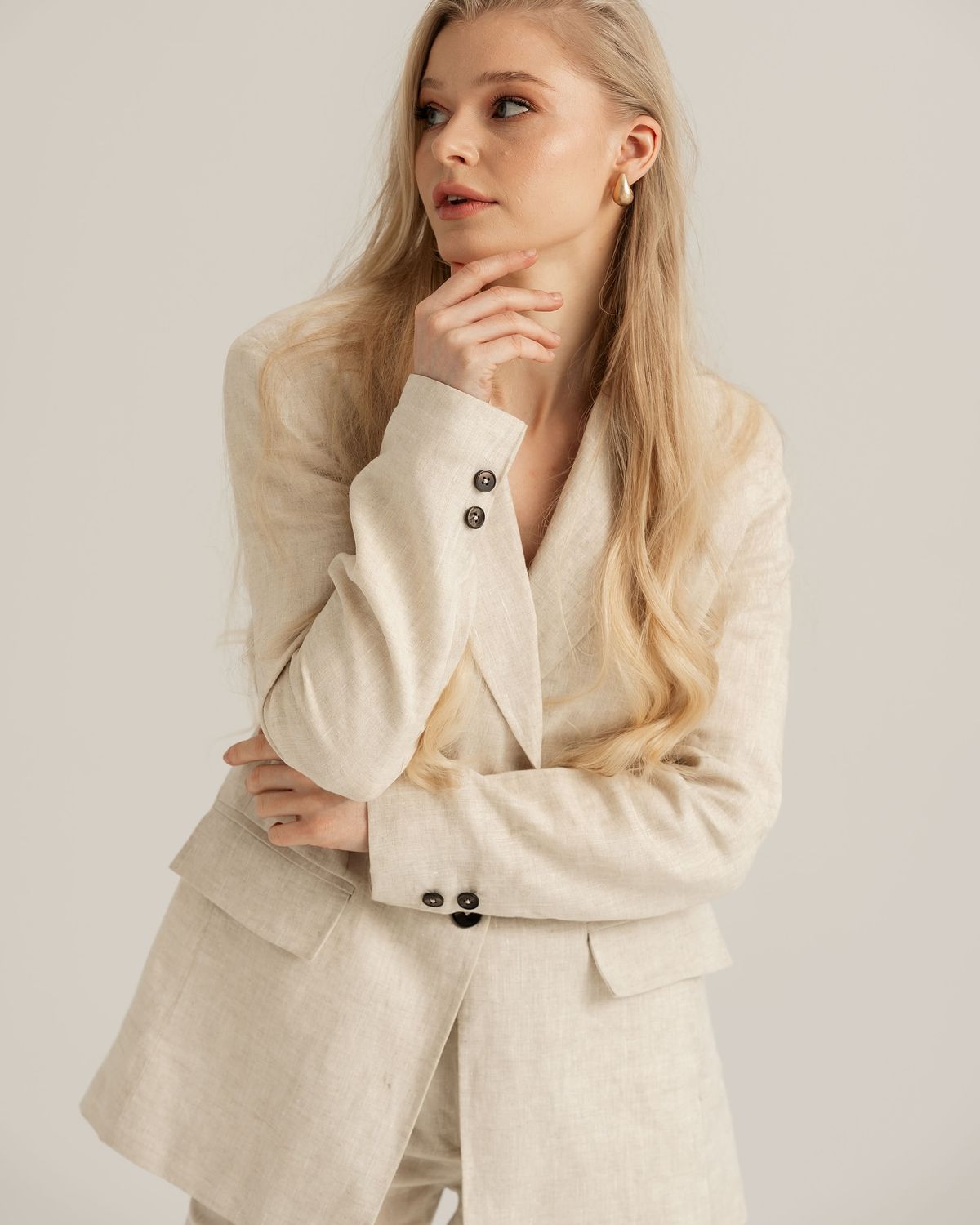 Linen Blazer