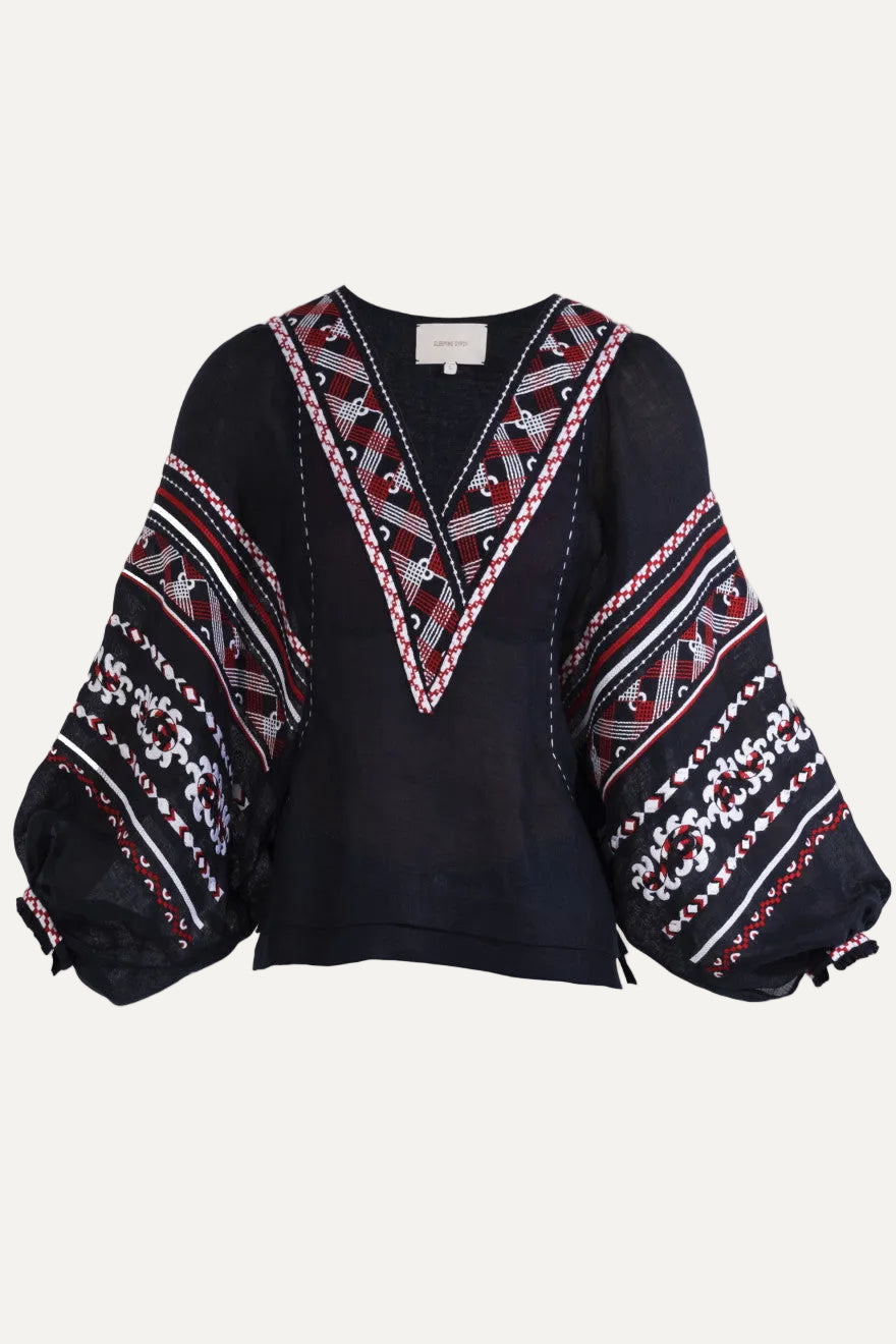 Etna Embroidered Blouse