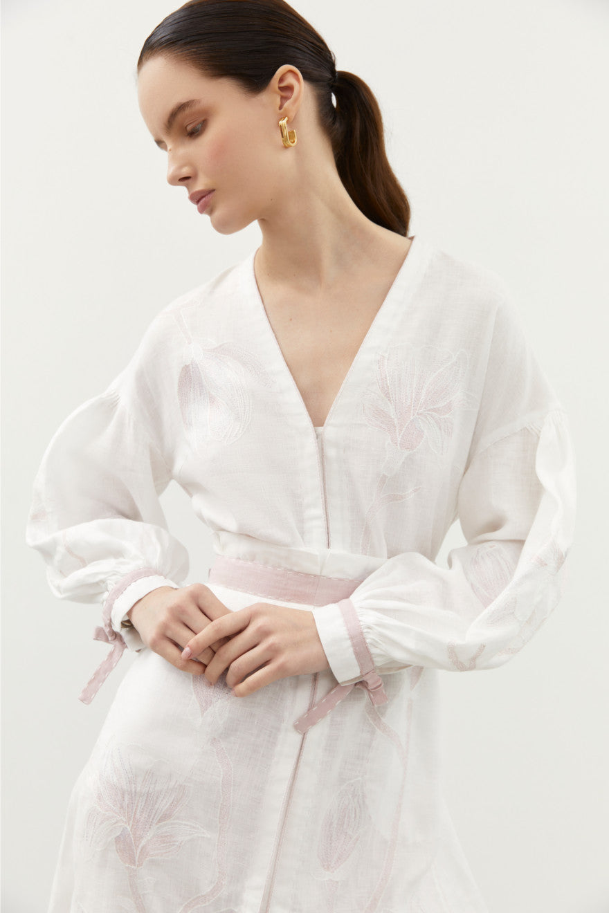 The Magnolia Maxi Dress White