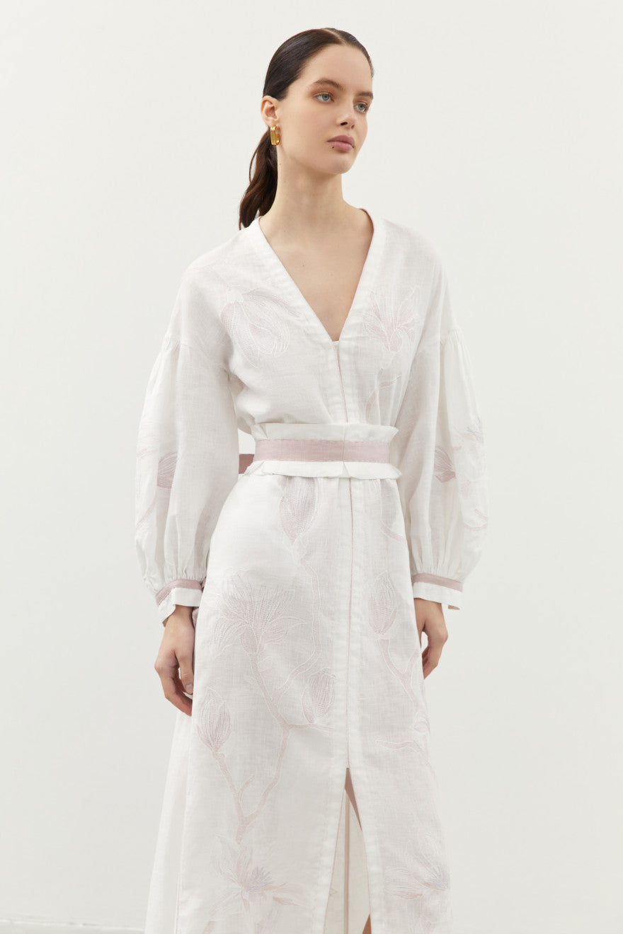 The Magnolia Maxi Dress White