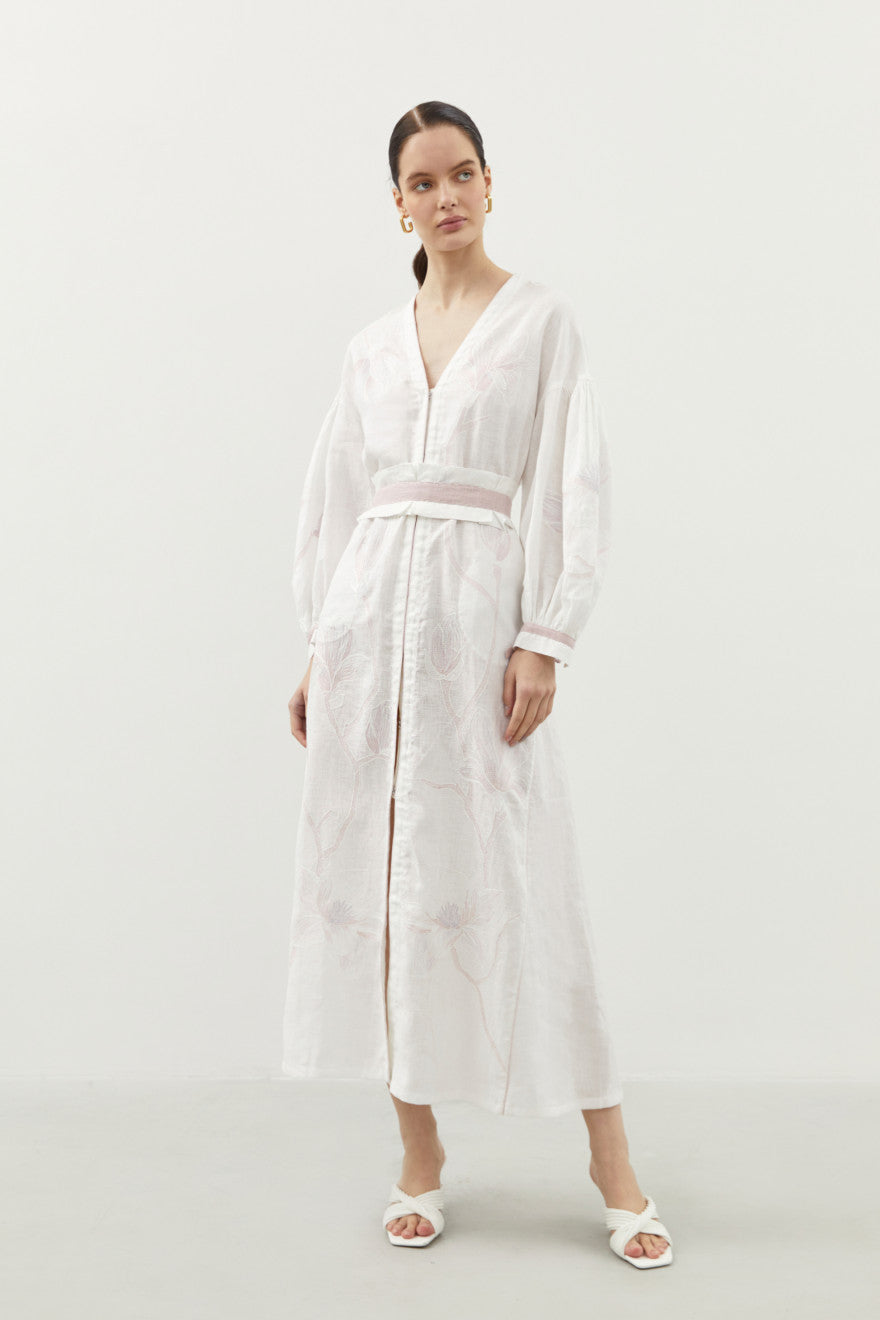 The Magnolia Maxi Dress White