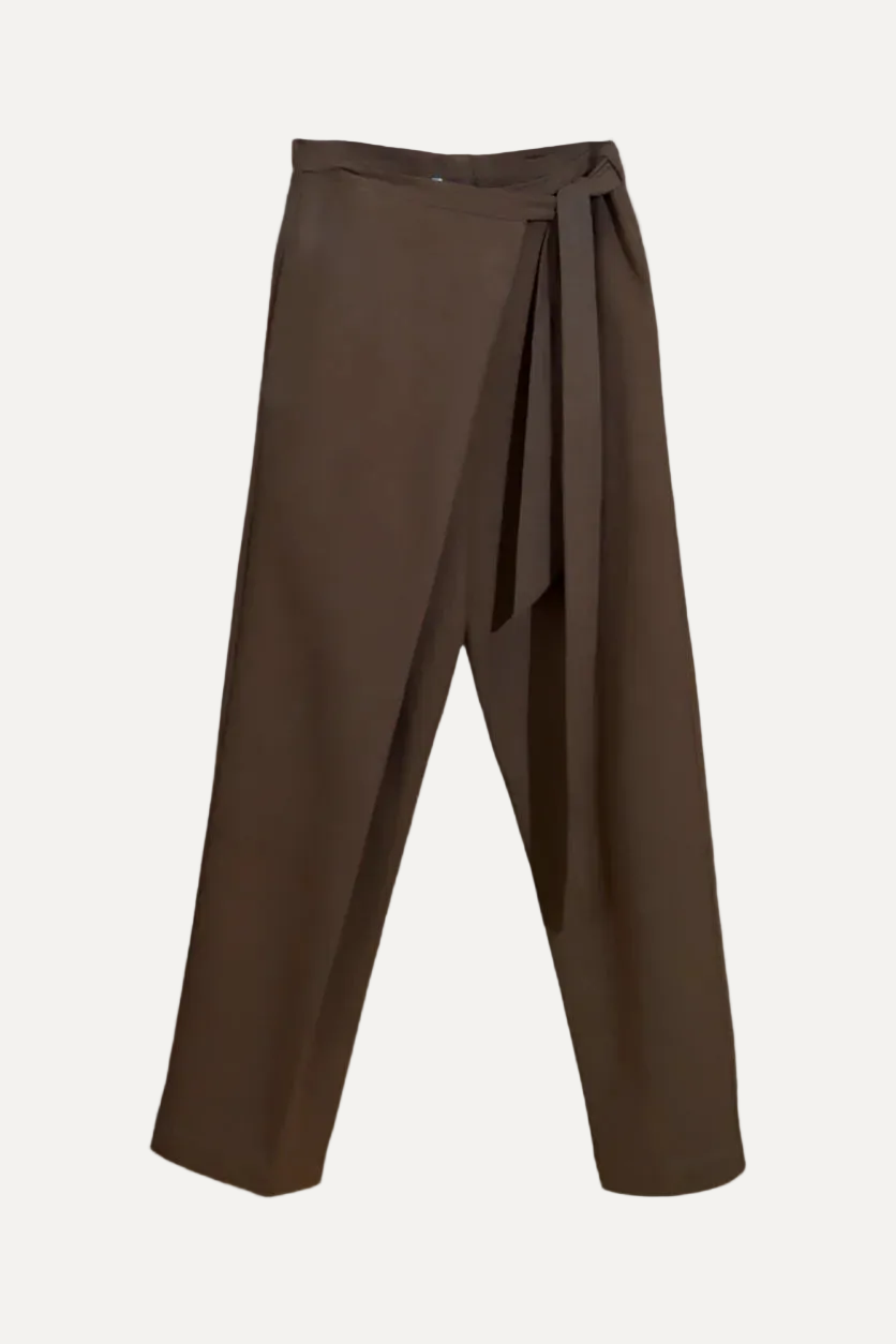 PoeticAlb, Linen trousers, brown, cotton, handmade