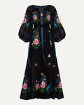 Foberini, Embroidered dress, white, hand-embroidered