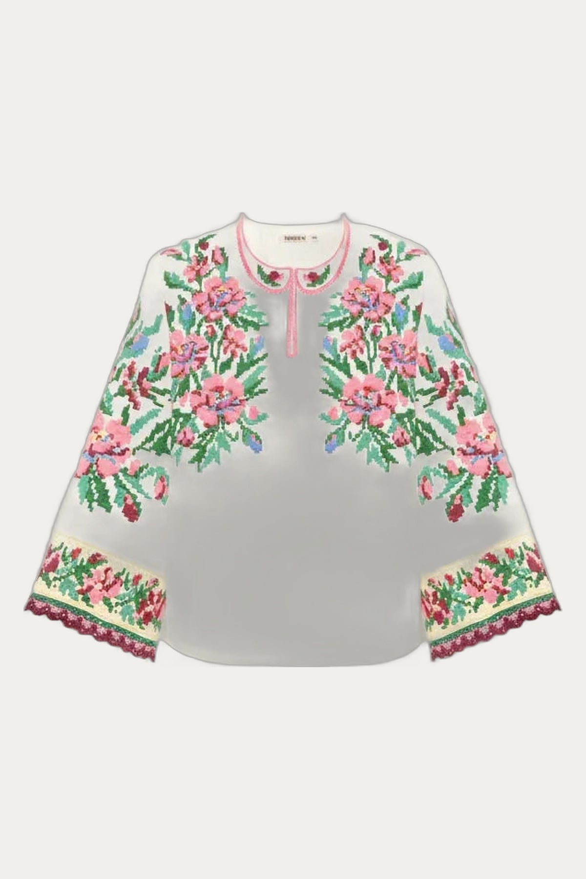 Bukovina embroidered linen blouse by Foberini