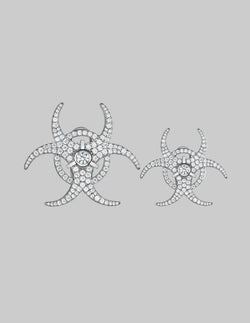 Claudia Florentina, Earrings, silver, handmade