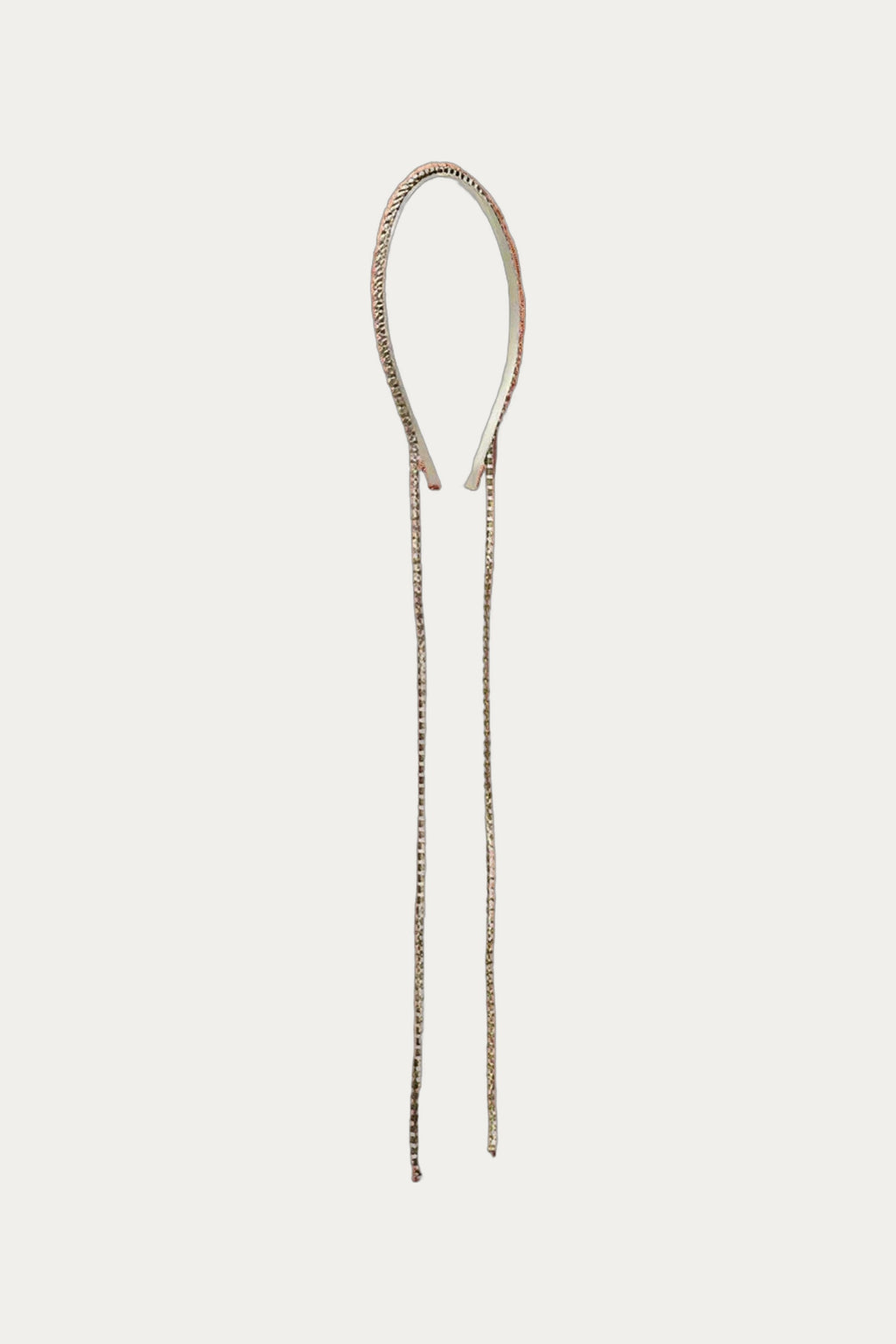Crystal drop headband by Katerini Mou