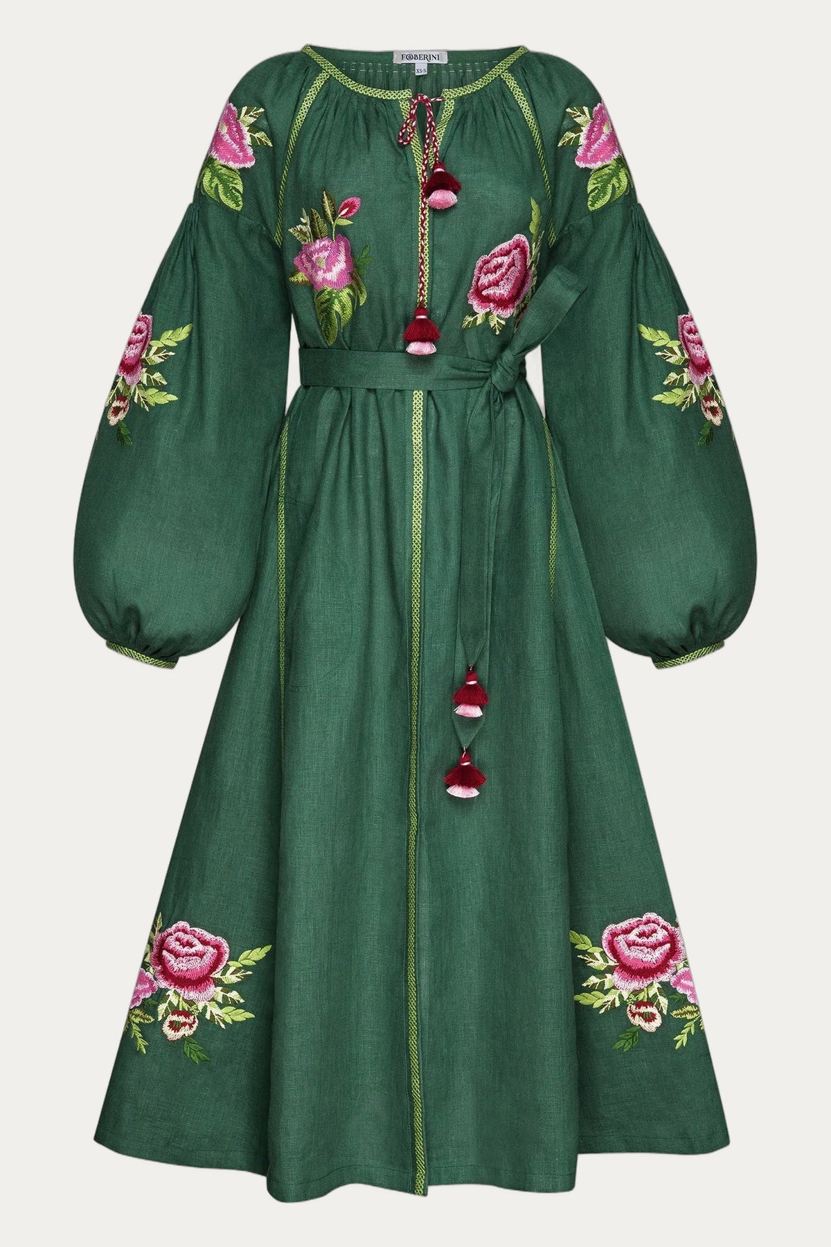 Embroidered floral dress Flora by Foberini