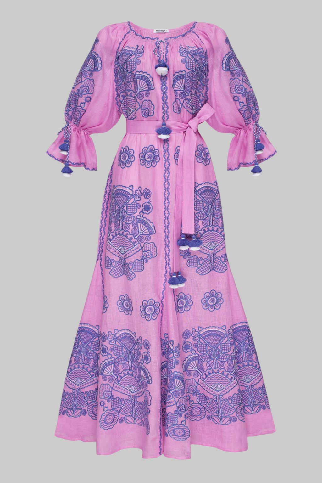 Victory Chic Pink maxi dress