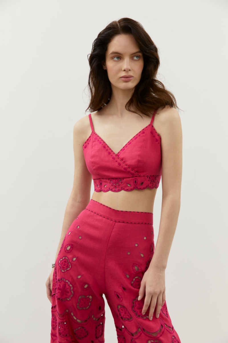 Top de In Eternal Love Fucsia My Sleeping Gypsy X Sophia Wake