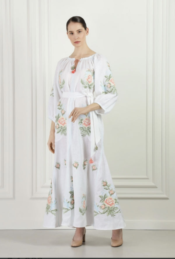 Rochie cu broderiei maxi  Evelyn