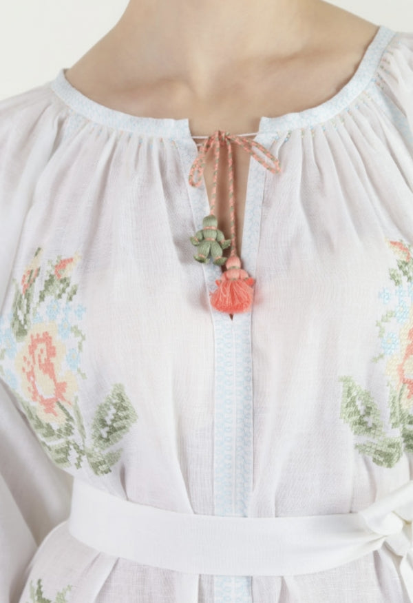 Rochie cu broderiei maxi  Evelyn