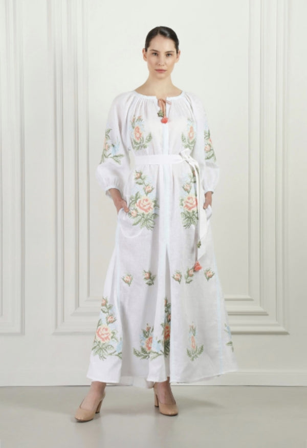 Rochie cu broderiei maxi  Evelyn