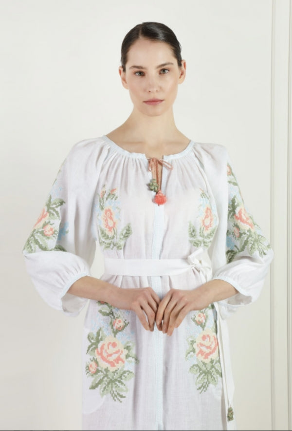 Rochie cu broderiei maxi  Evelyn