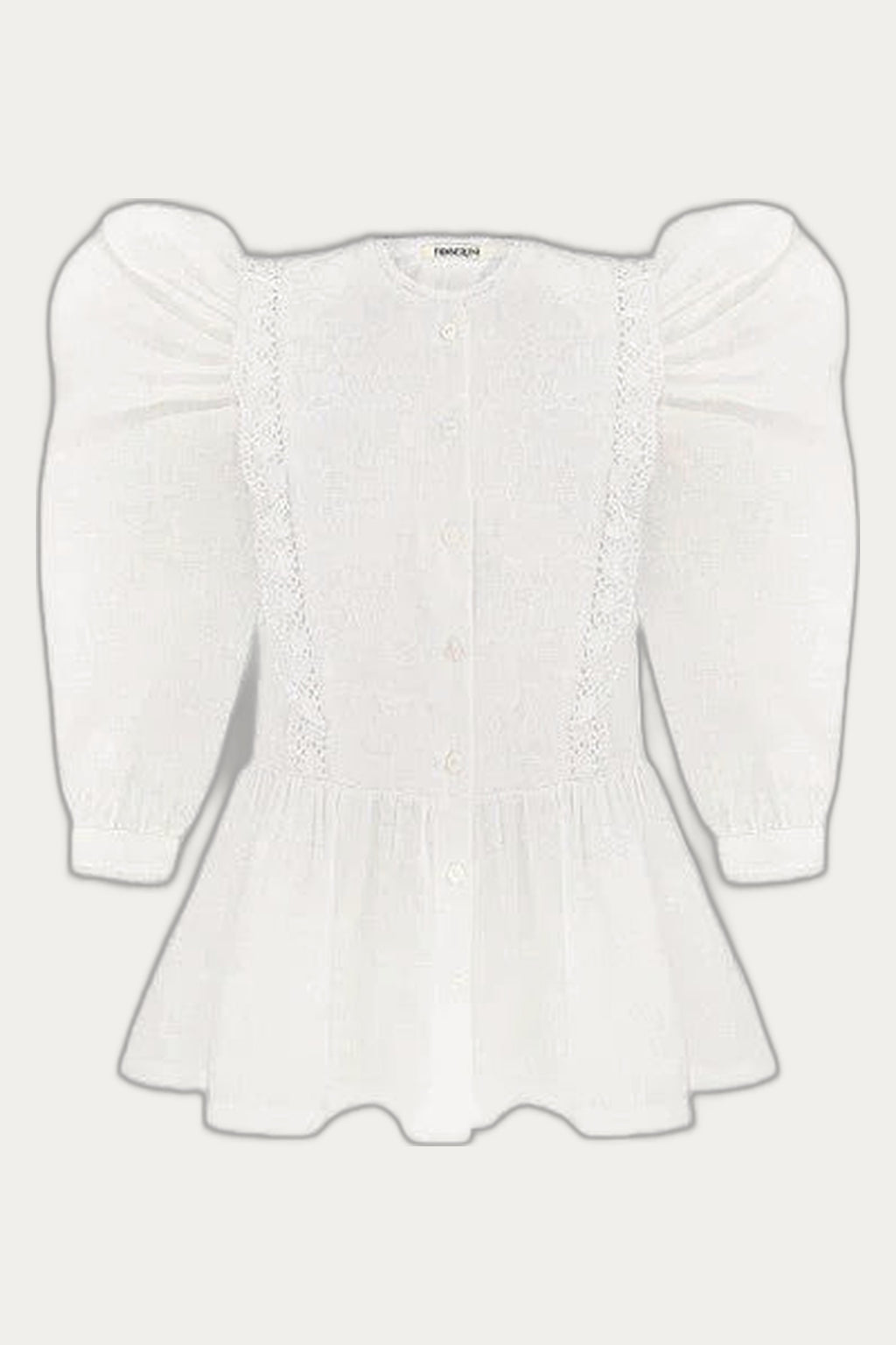 "FAMILY TREE" WHITE BLOUSE by Foberini