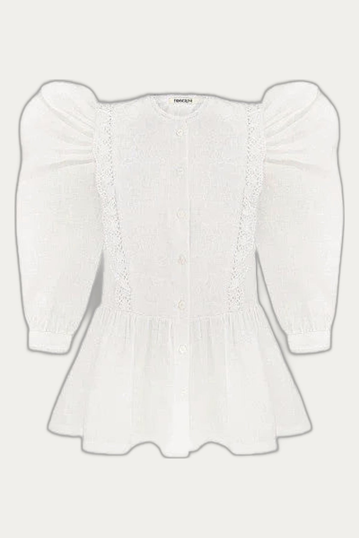 "FAMILY TREE" WHITE BLOUSE by Foberini