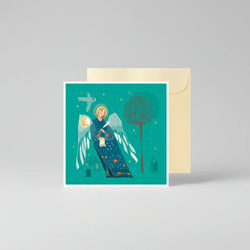 Guardian Angel greeting card by Rozmarin Concept