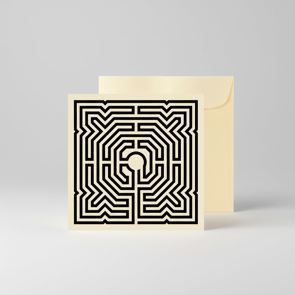 Greeting Card –The Labyrinth