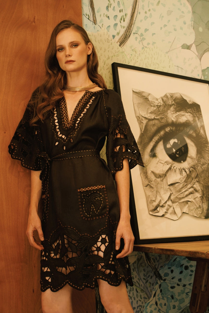 Rochie brodatã manual Flying Home