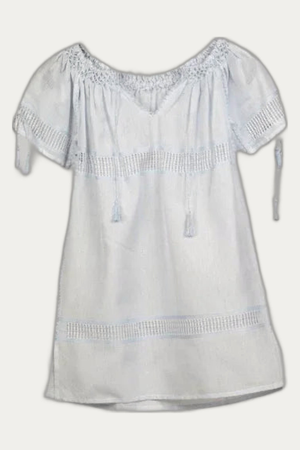Handwoven Cotton Dress for Girls (Ages 3–7) by Romanian Handloom Craftsmanship