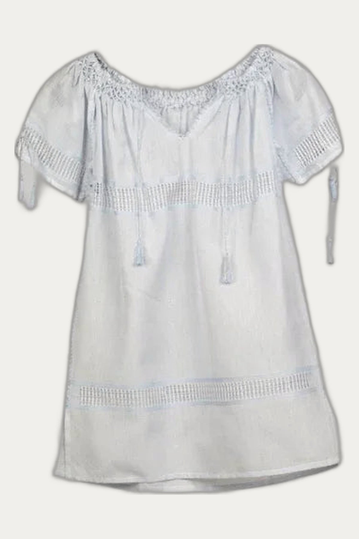Handwoven Cotton Dress for Girls (Ages 3–7) by Romanian Handloom Craftsmanship