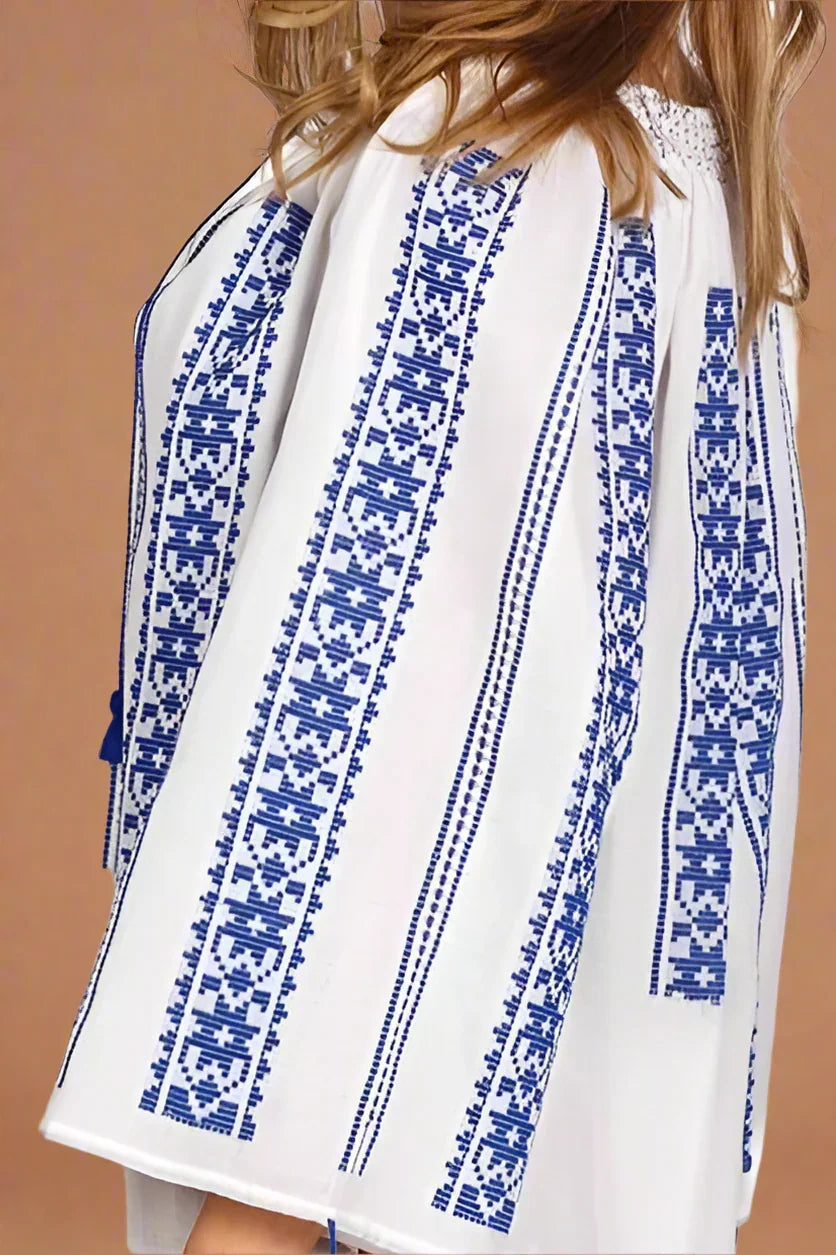 Bluza romaneasca tesuta manual