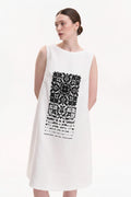 Linen Embroidery Dress
