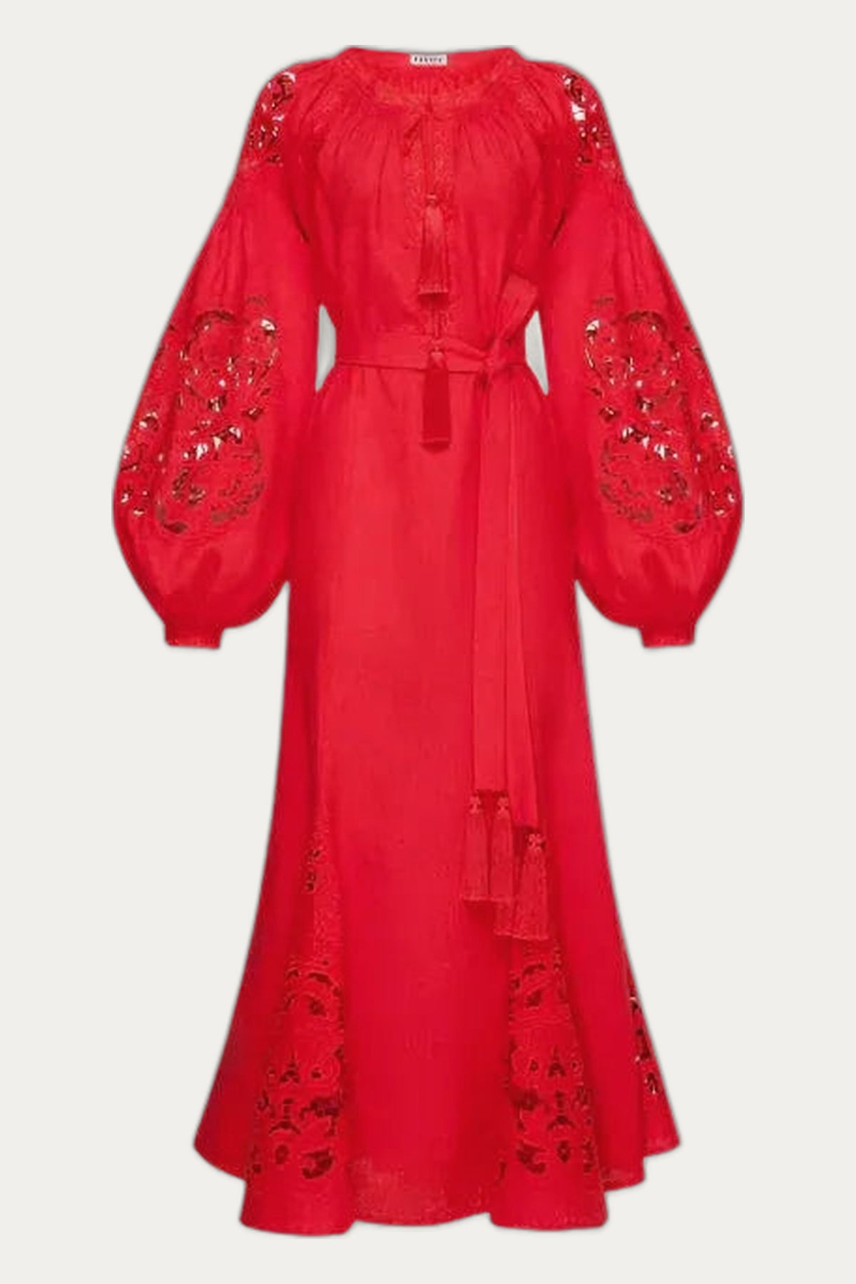 Maryianna Red Maxi Dress by Foberini